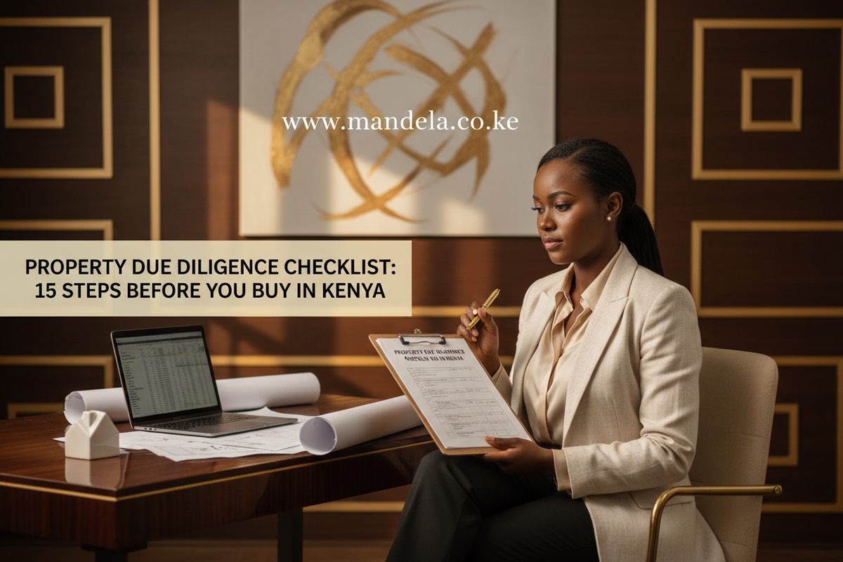 Property Due Diligence Checklist: 15 Steps Before You Buy in Kenya