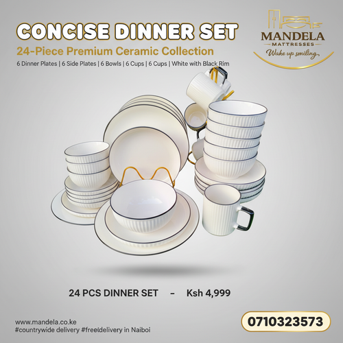 Concise Dinner Set Poster