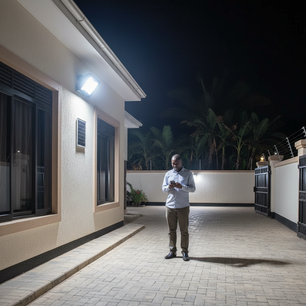 600W Solar Floodlight with 4G PTZ Camera | 2-in-1 | Motion Tracking | V380 Pro product image
