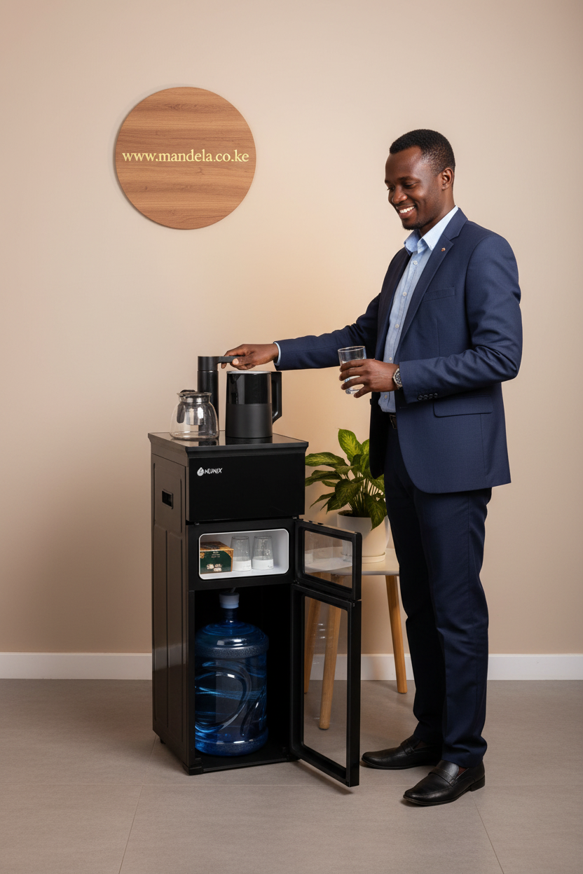 Nunix A1 Bottom Load Tea Station Dispenser — Hot & Normal