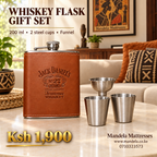 Jack Daniel’s Branded Whiskey Flask Gift Set – 200 ml