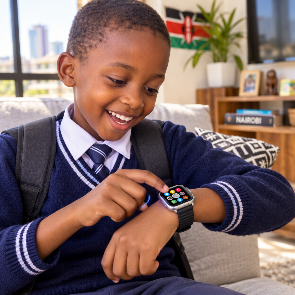 Smart 2030 W008 Smartwatch | Kids & Adults | Colour Touchscreen | Gold, Black, Silver product image