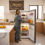 Mika 202L No Frost Double Door Refrigerator MRNF202DS product image