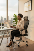 Orthopedic High-Back Mesh Managerial Office Chair