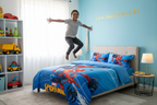 4pc Boys Cartoon Duvet Set – Size 4x6 | Spider-Man, Batman & More | Binded