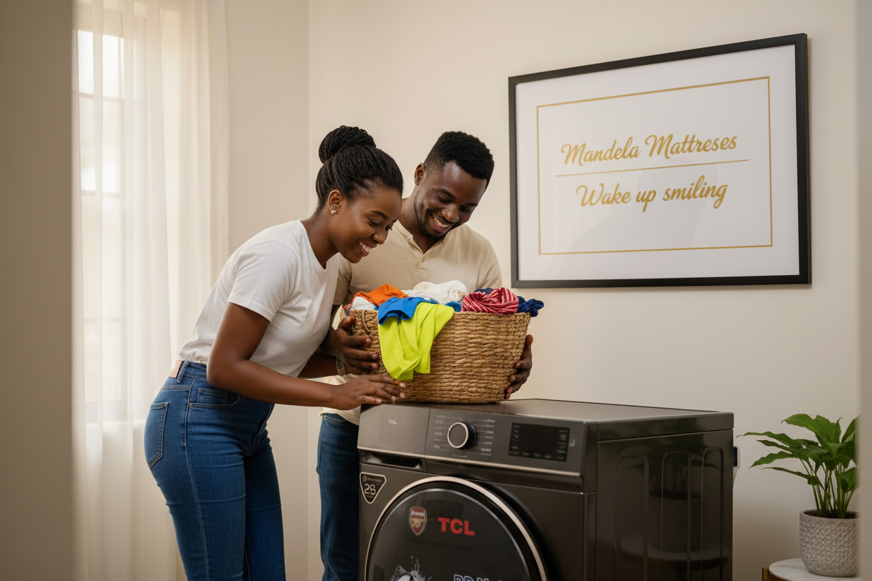 TCL 8kg Front Load Washing Machine – Touch Screen | DD Motor | 20 Year Warranty