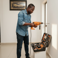 Dera 117-Piece Tool Set with 750W Impact Drill & Accessories