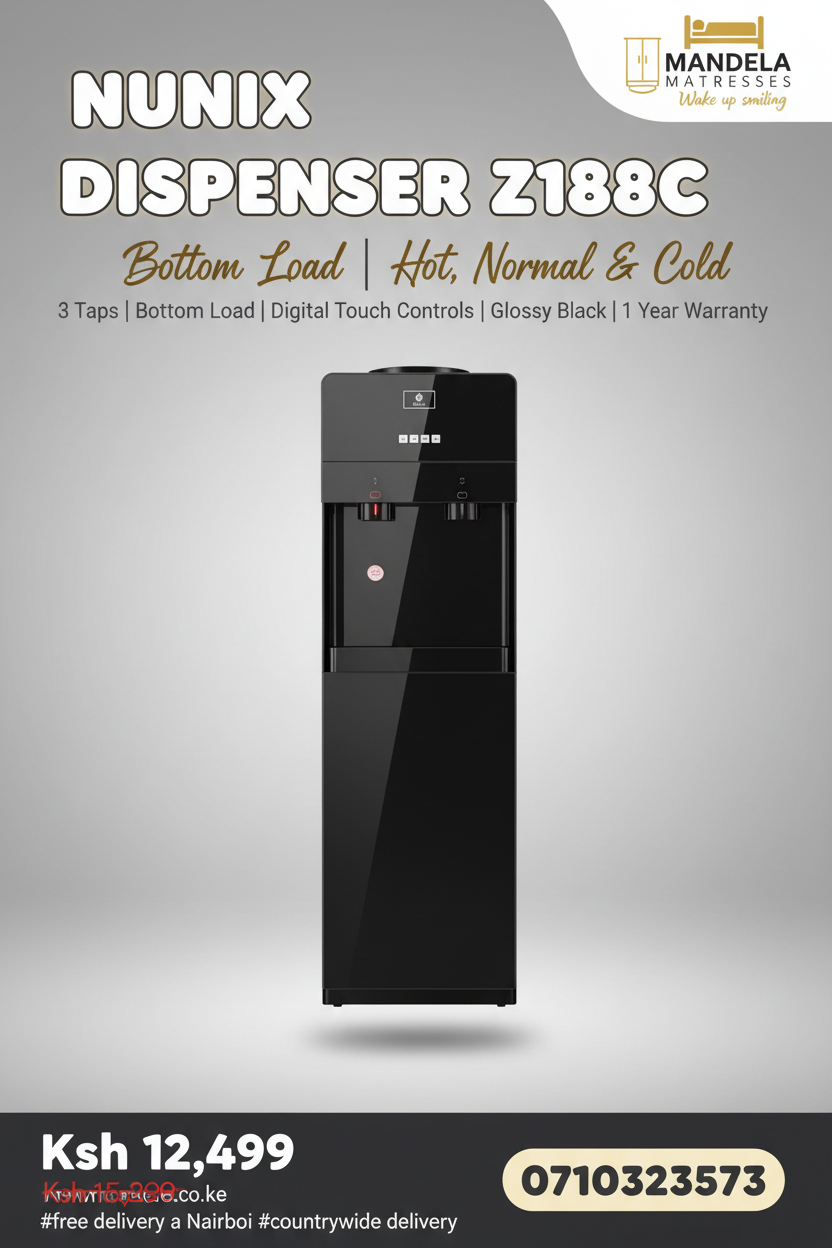 Nunix Bottom Load Dispenser Z188C — Hot, Normal & Cold