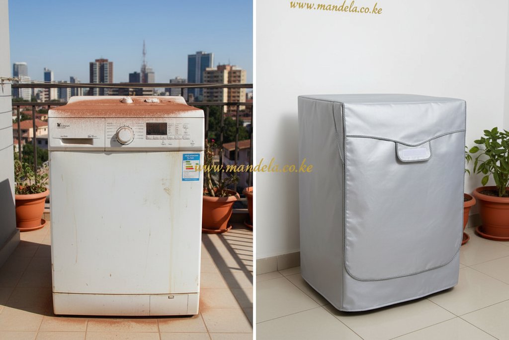 Washing Machine Cover – Waterproof & Sunscreen | Front Load & Top Load | Up to 12kg