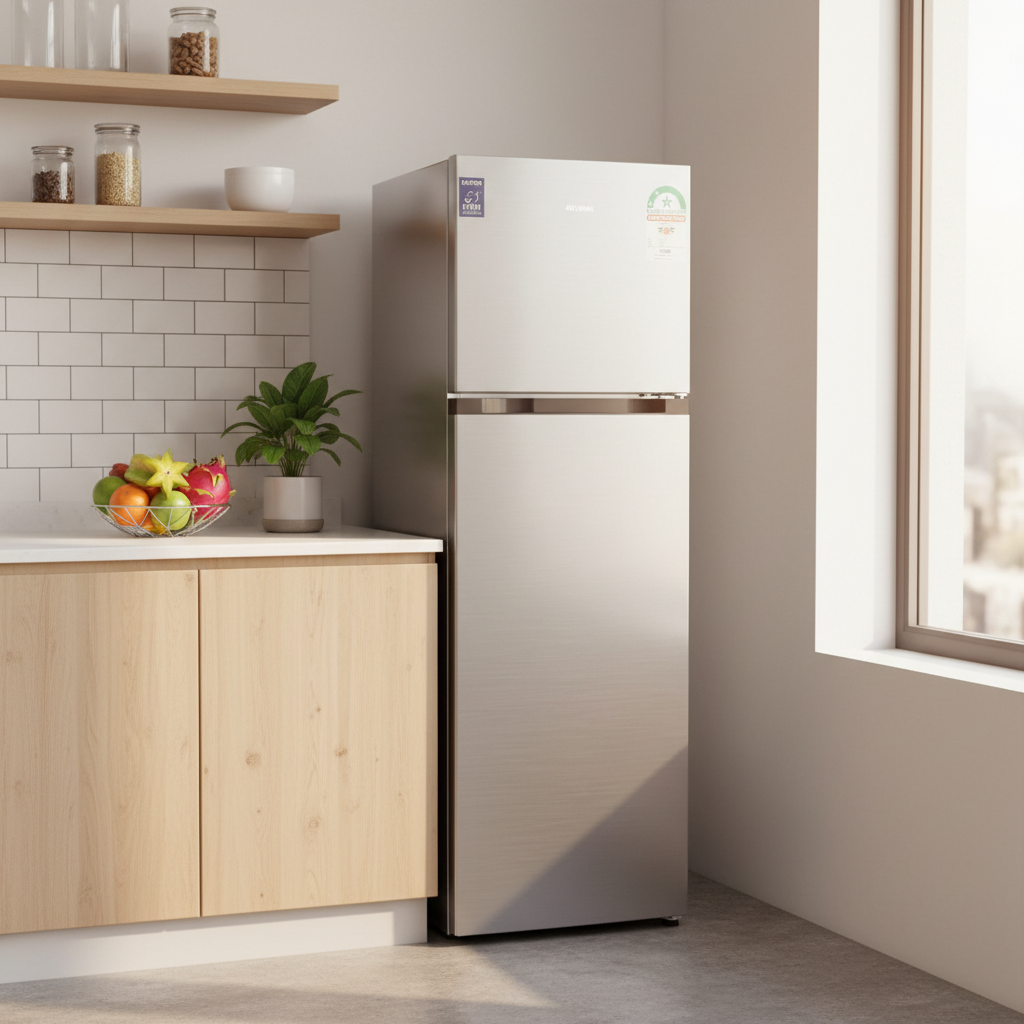 Ailyons ARF-172 Double Door Refrigerator 172L