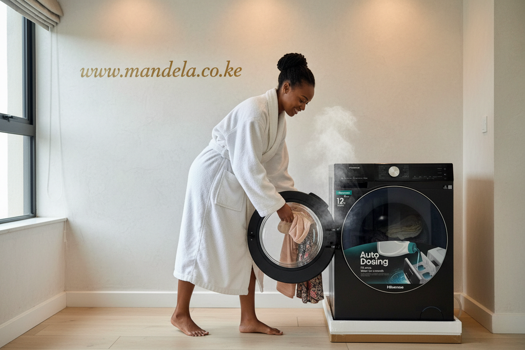 Hisense 12kg Wash & 8kg Dry Washer-Dryer Combo – Auto Dosing | ConnectLife