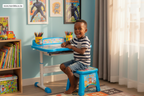 Executive Adjustable Kids Study Desk & Chair Set – B110-12