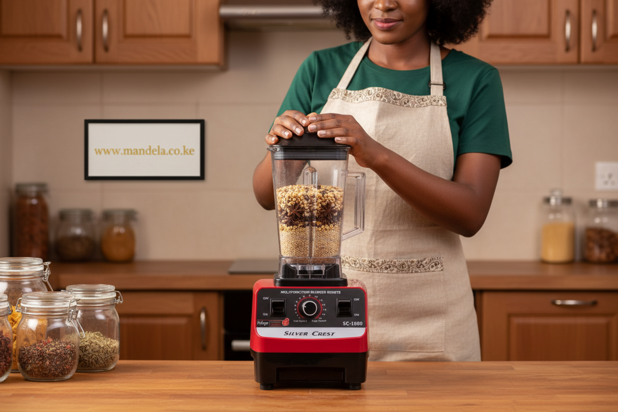 Silver Crest SC-1589 4500W 2-in-1 Blender & Crusher 2L