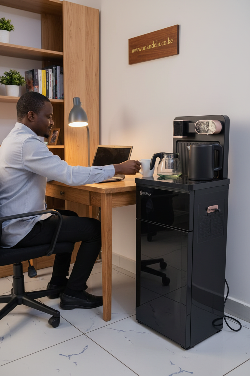 Nunix A1C Bottom Load Tea Station Dispenser — New Design | Hot & Cold