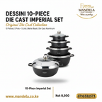 Dessini 10-Piece Die Cast Imperial Cookware Set