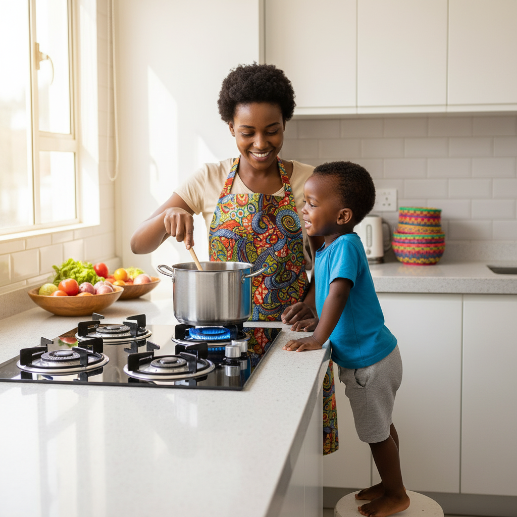 Bolesi 2-Burner Tempered Glass Built-In Gas Hob | Wok Burner & Auto Sensor product image