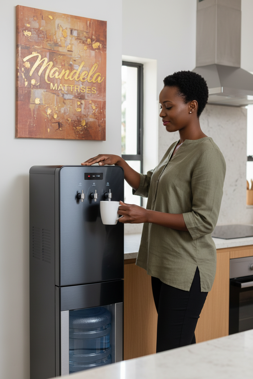 Nunix Z188C Bottom Load 3-Tap Water Dispenser (Hot, Normal & Cold) — Diamond Collection
