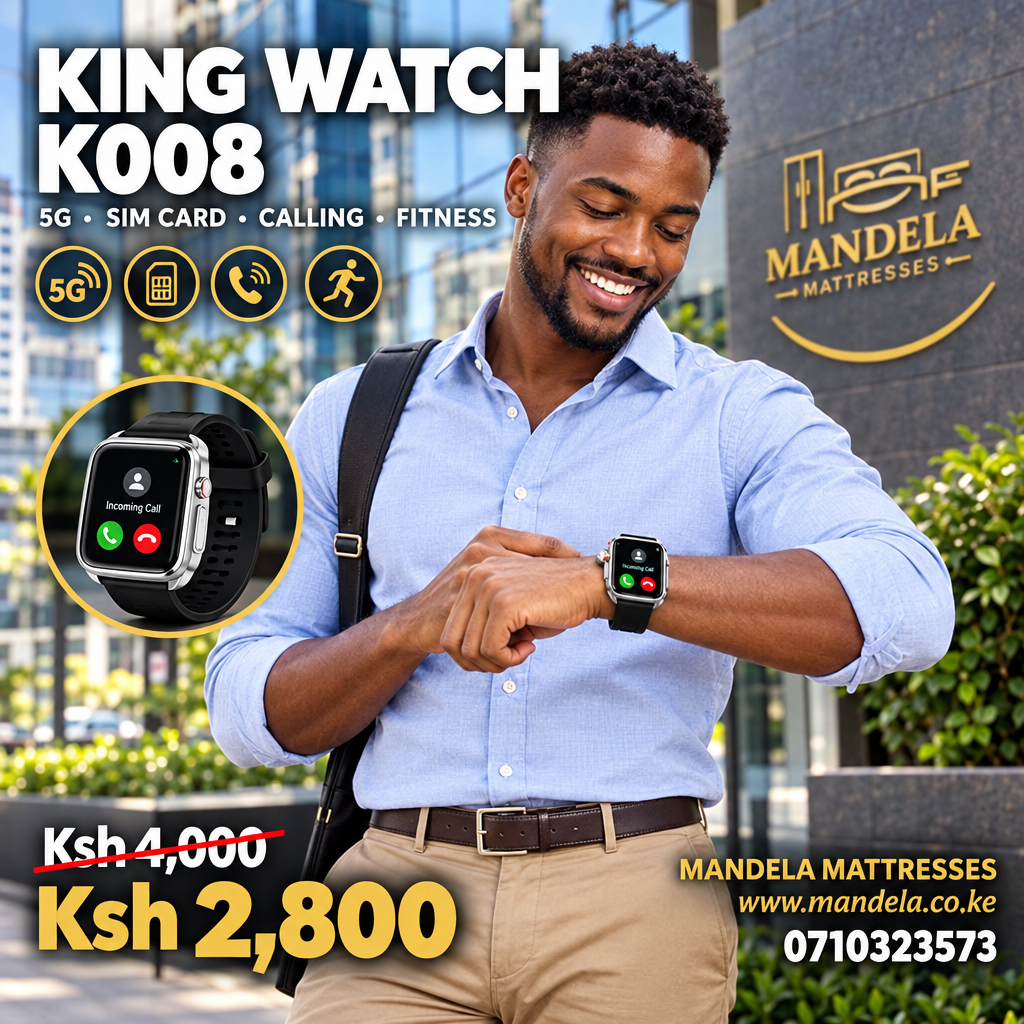 King Watch K008 Smartwatch | 5G | SIM Card | Calling | Fitness | Android & iOS7 product image