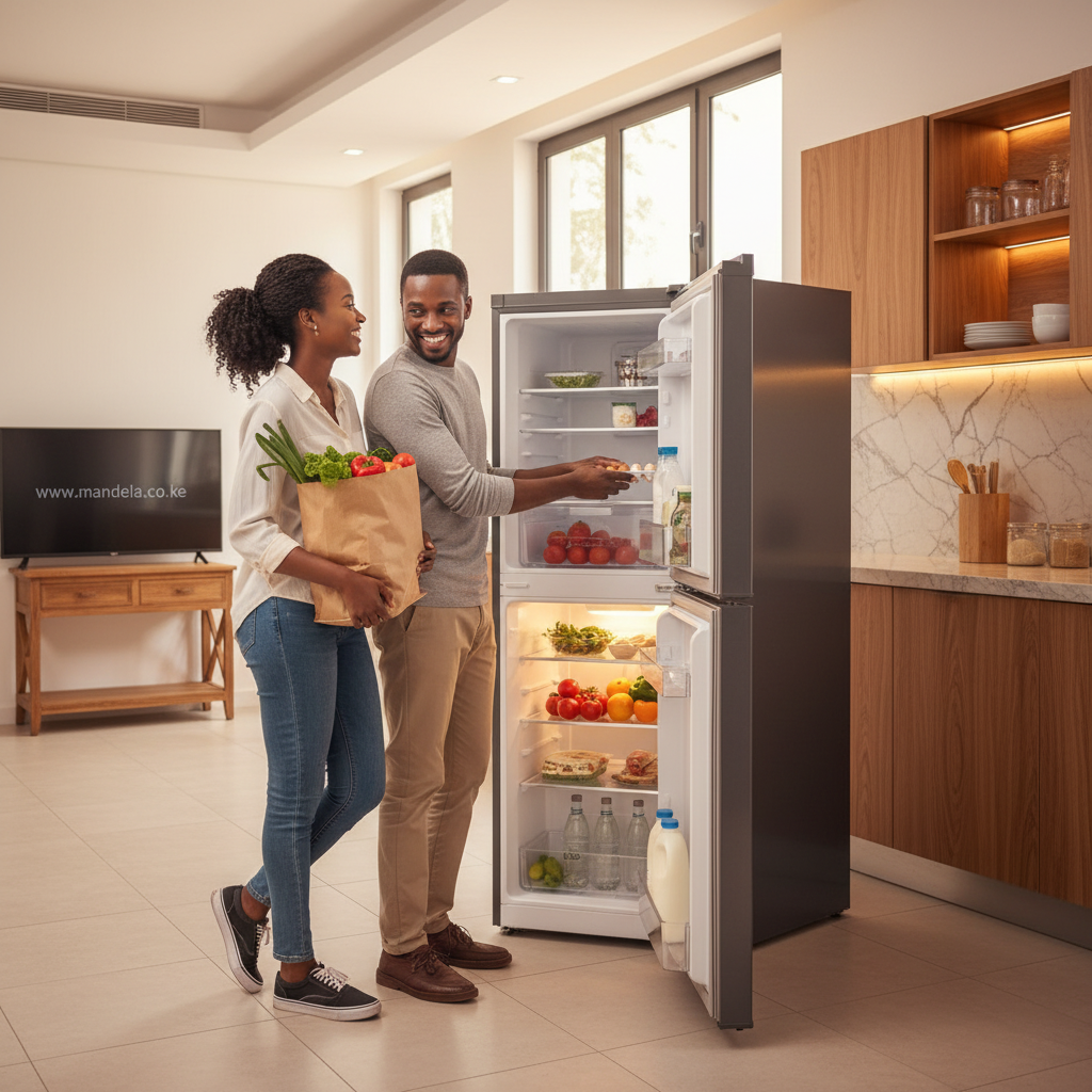 Mika 202L No Frost Double Door Refrigerator MRNF202DS