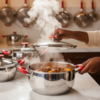 Signature SG-WAY-12 12-Piece Heavy Duty Stainless Steel Cookware Set