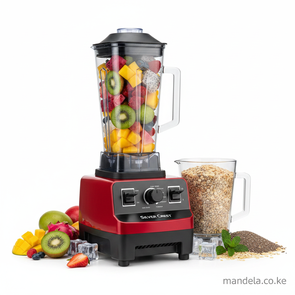 Silver Crest SC-1589 4500W 2-in-1 Blender & Crusher 2L