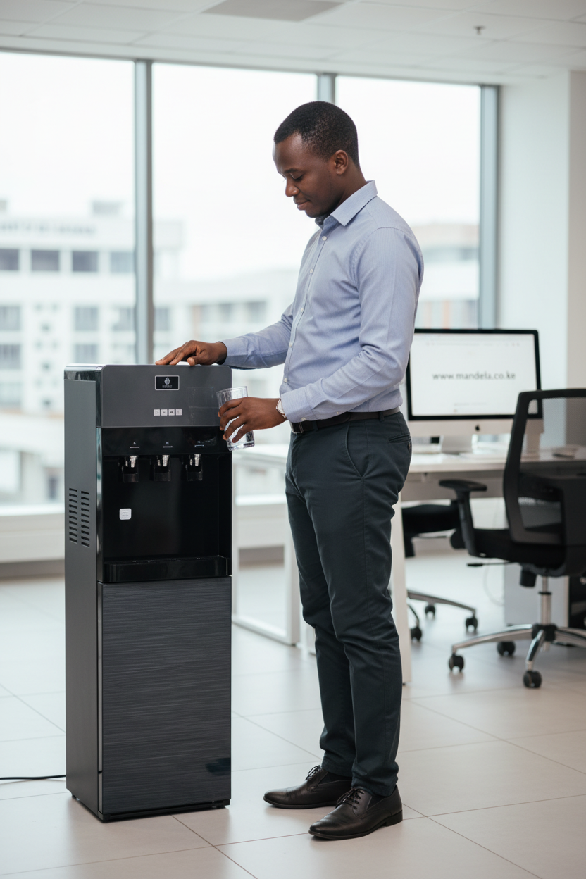 Nunix Z188C Bottom Load 3-Tap Water Dispenser (Hot, Normal & Cold) — Diamond Collection