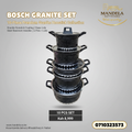 Bosch 10-Piece Granite Nonstick Cookware Set — Black product image