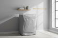 Washing Machine Cover – Waterproof & Sunscreen | Front Load & Top Load | Up to 12kg