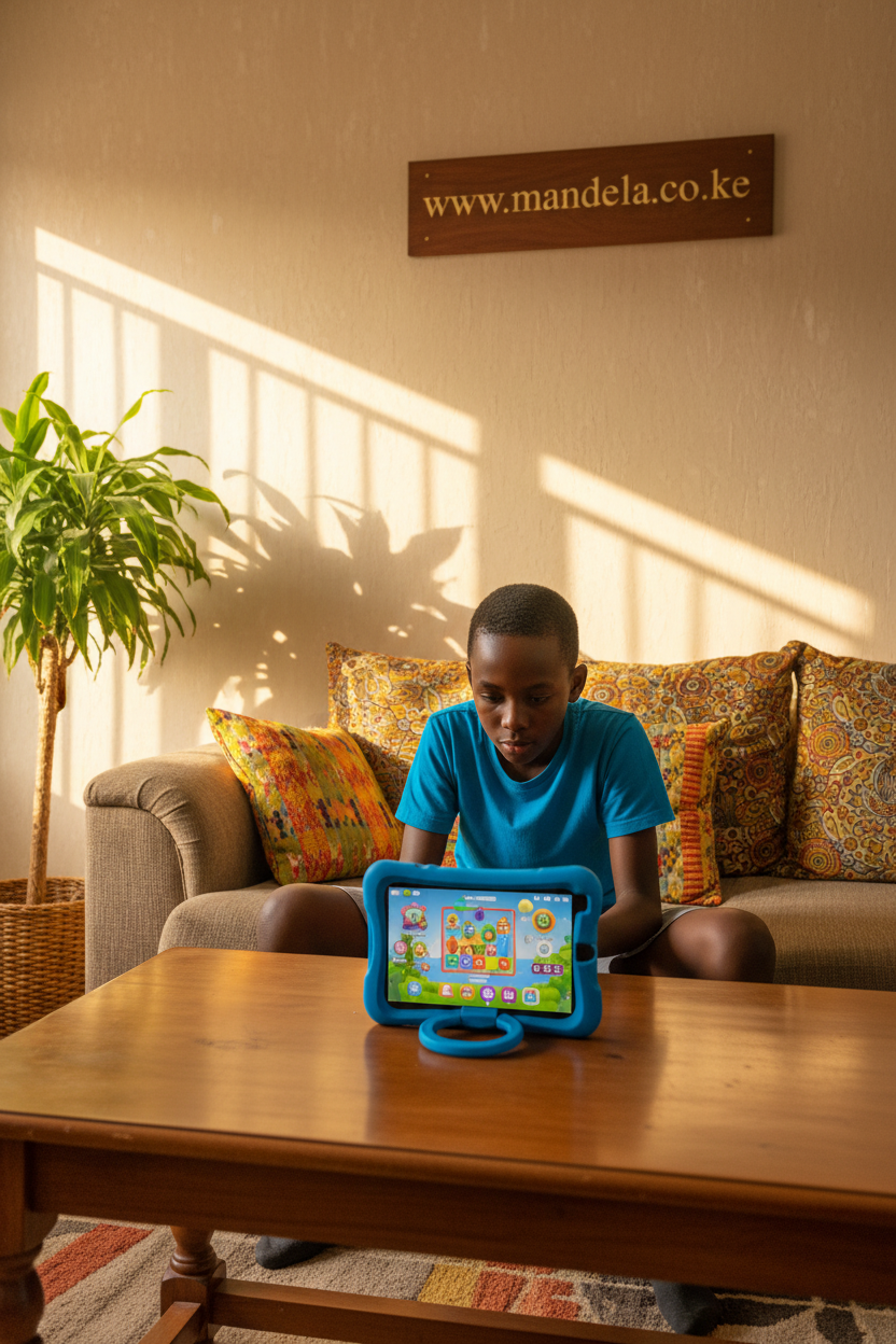 Modio M730 5G Kids Android Tablet PC — HD Screen with Ring Stand Case