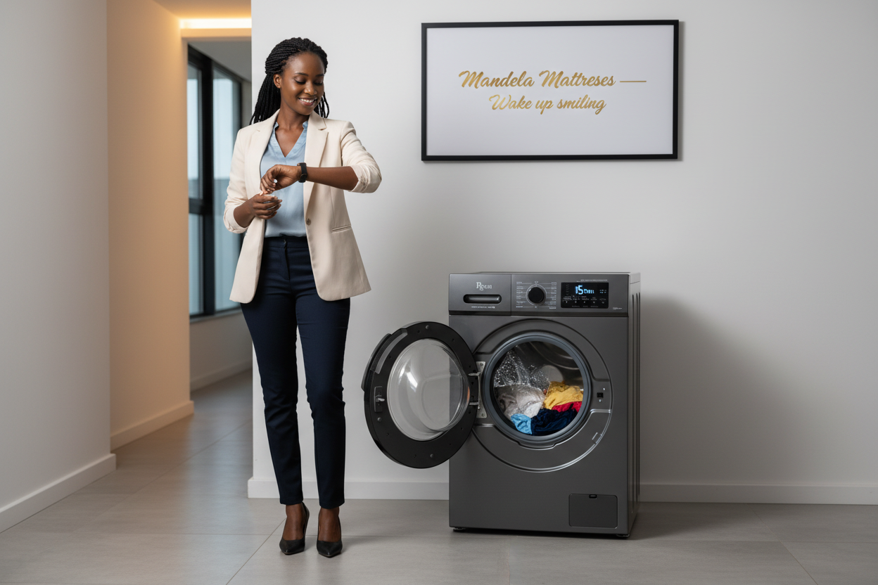 Roch 12kg Wash & 8kg Dry Washer-Dryer Combo – Inverter Motor | 15 Min Quick Wash