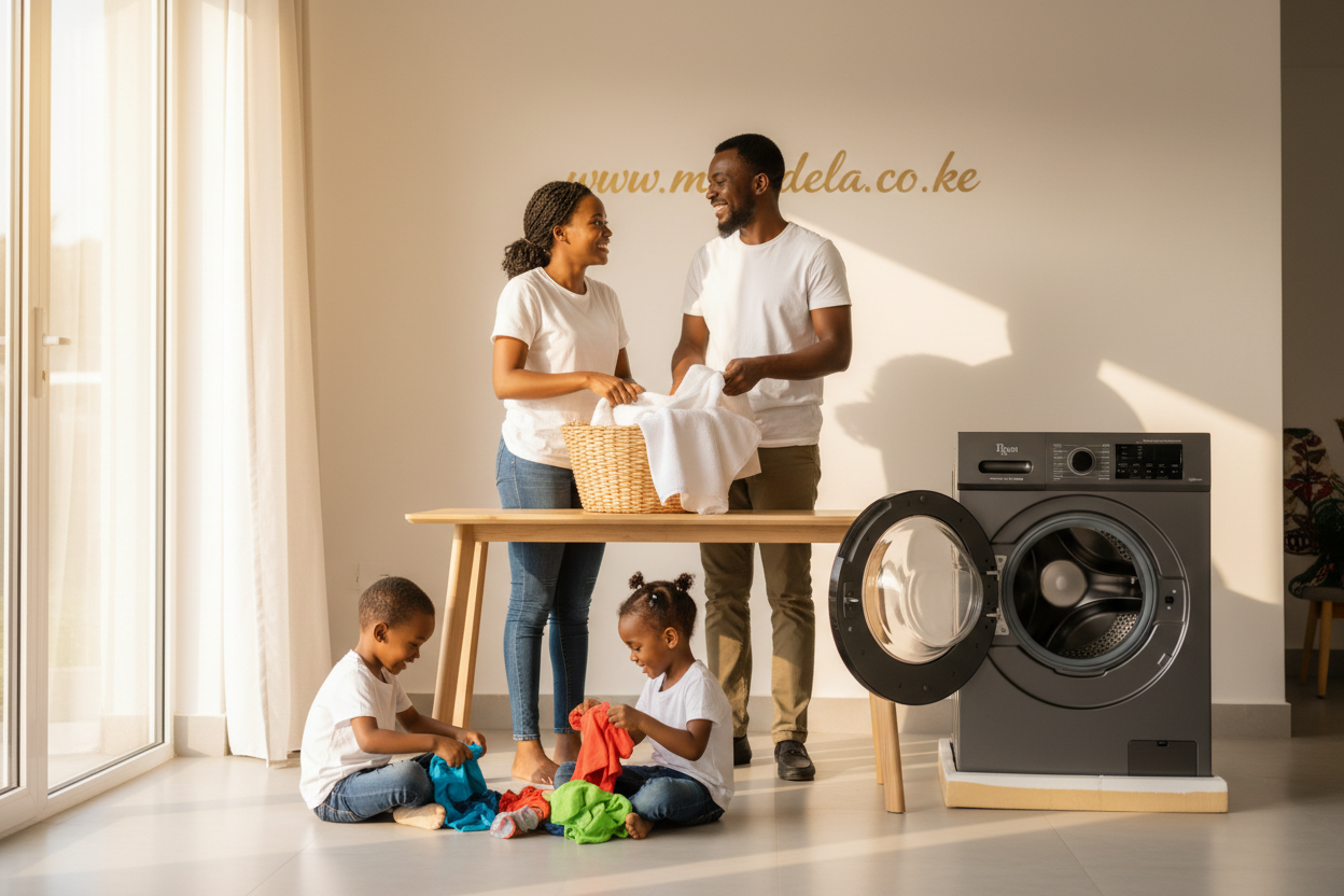 Roch 12kg Wash & 8kg Dry Washer-Dryer Combo – Inverter Motor | 15 Min Quick Wash
