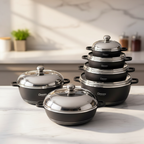 Dessini 10-Piece Die Cast Imperial Cookware Set