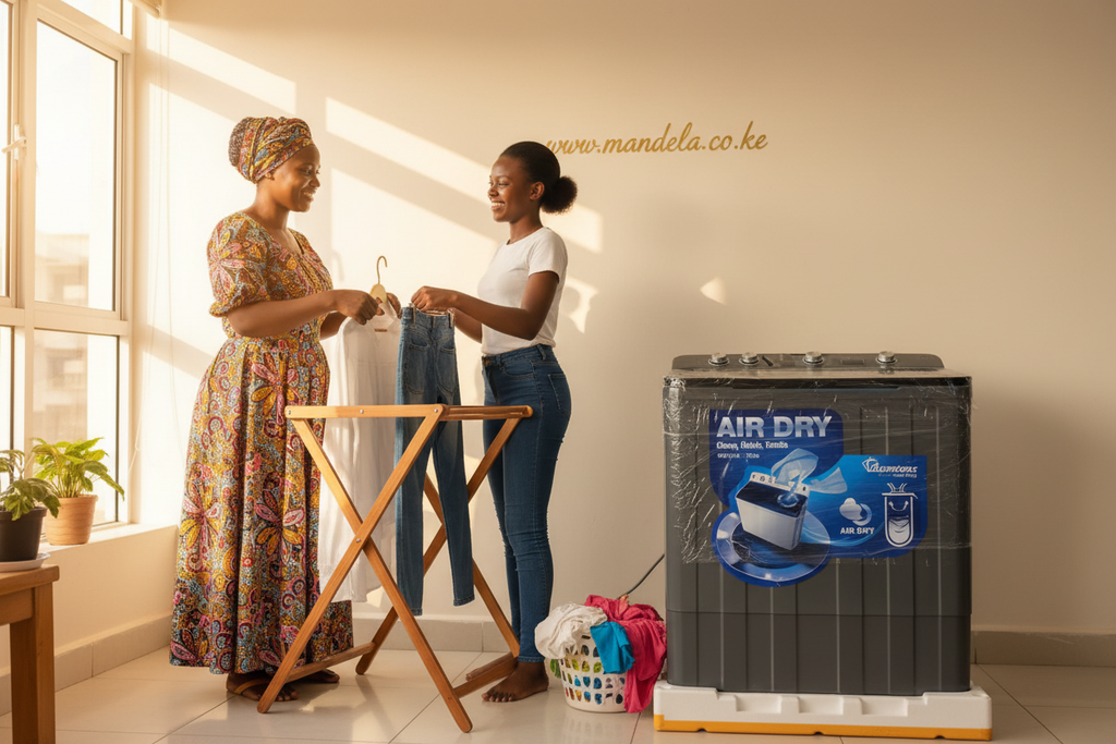 Ramtons RW/215 10kg Twin Tub Washing Machine with Air Dry