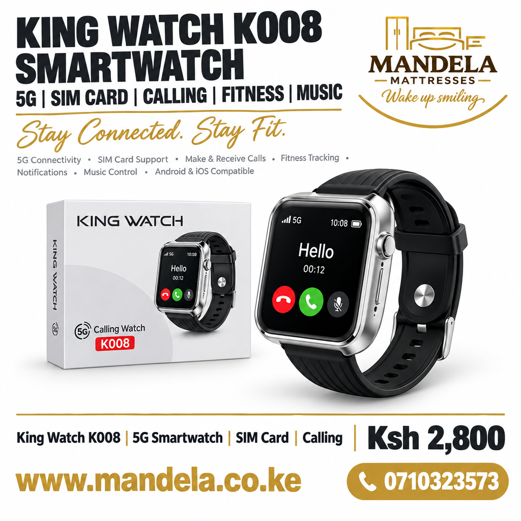 King Watch K008 Smartwatch | 5G | SIM Card | Calling | Fitness | Android & iOS7 product image