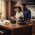 Bosch 10-Piece Granite Nonstick Cookware Set — Black