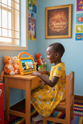 S-Color Kidstab 300 Max Kids Tablet PC — Cat Ear Edition