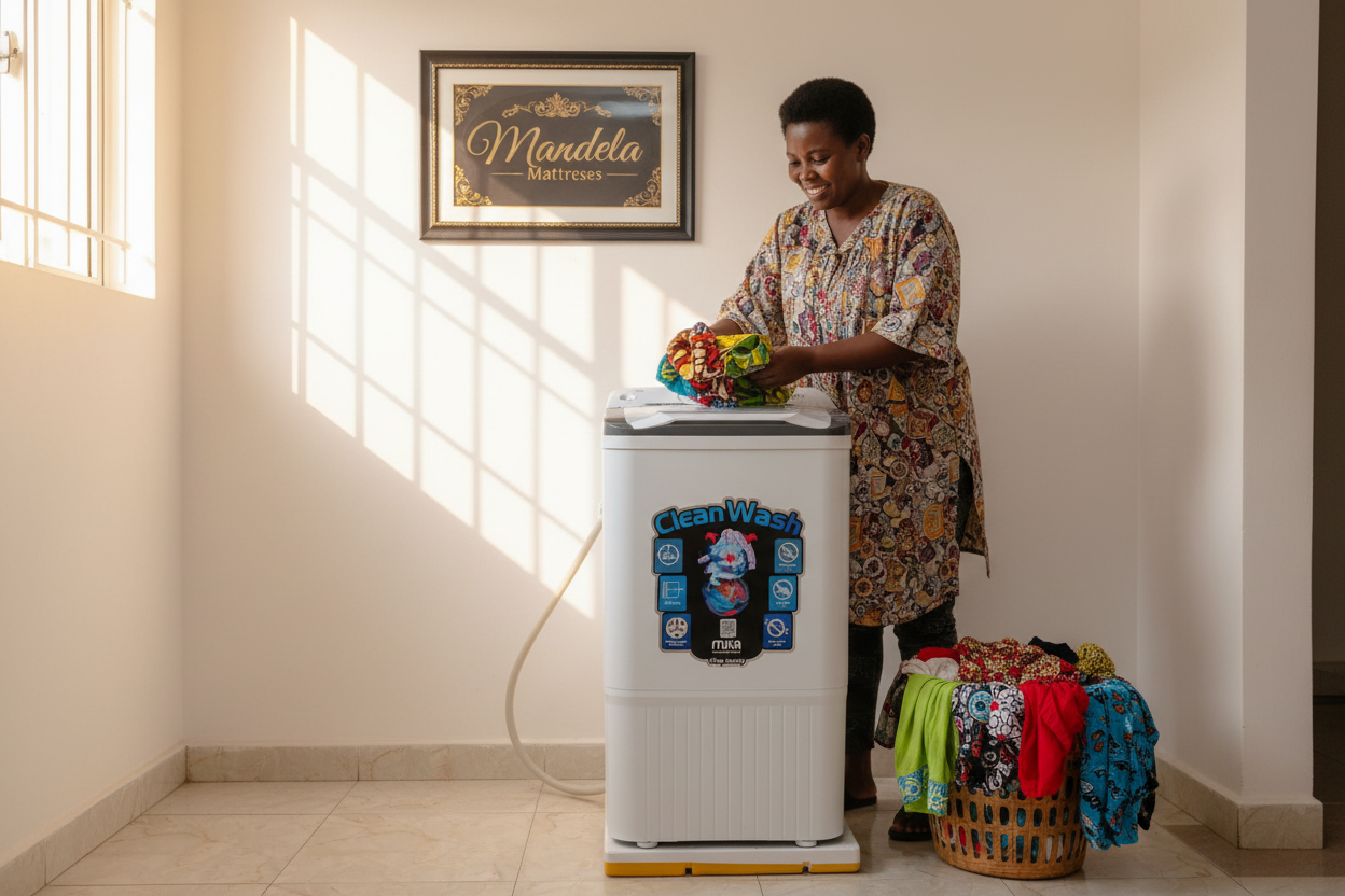 Mika 6kg Semi-Automatic Single Tub Top Load Washing Machine – MWSTS210S