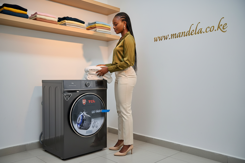 TCL 8kg Front Load Washing Machine – Touch Screen | DD Motor | 20 Year Warranty