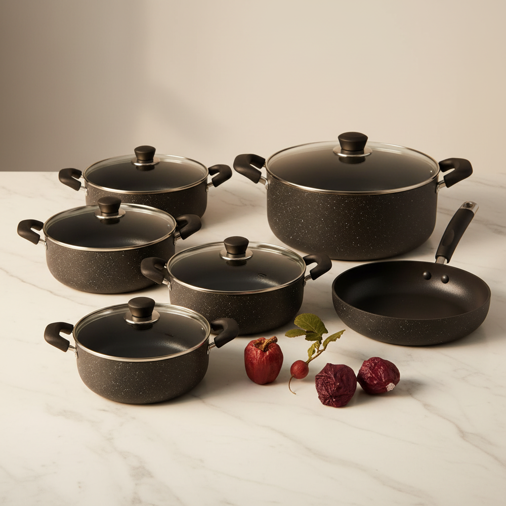 Jamespot 11-Piece Nonstick Concord Cookware Set
