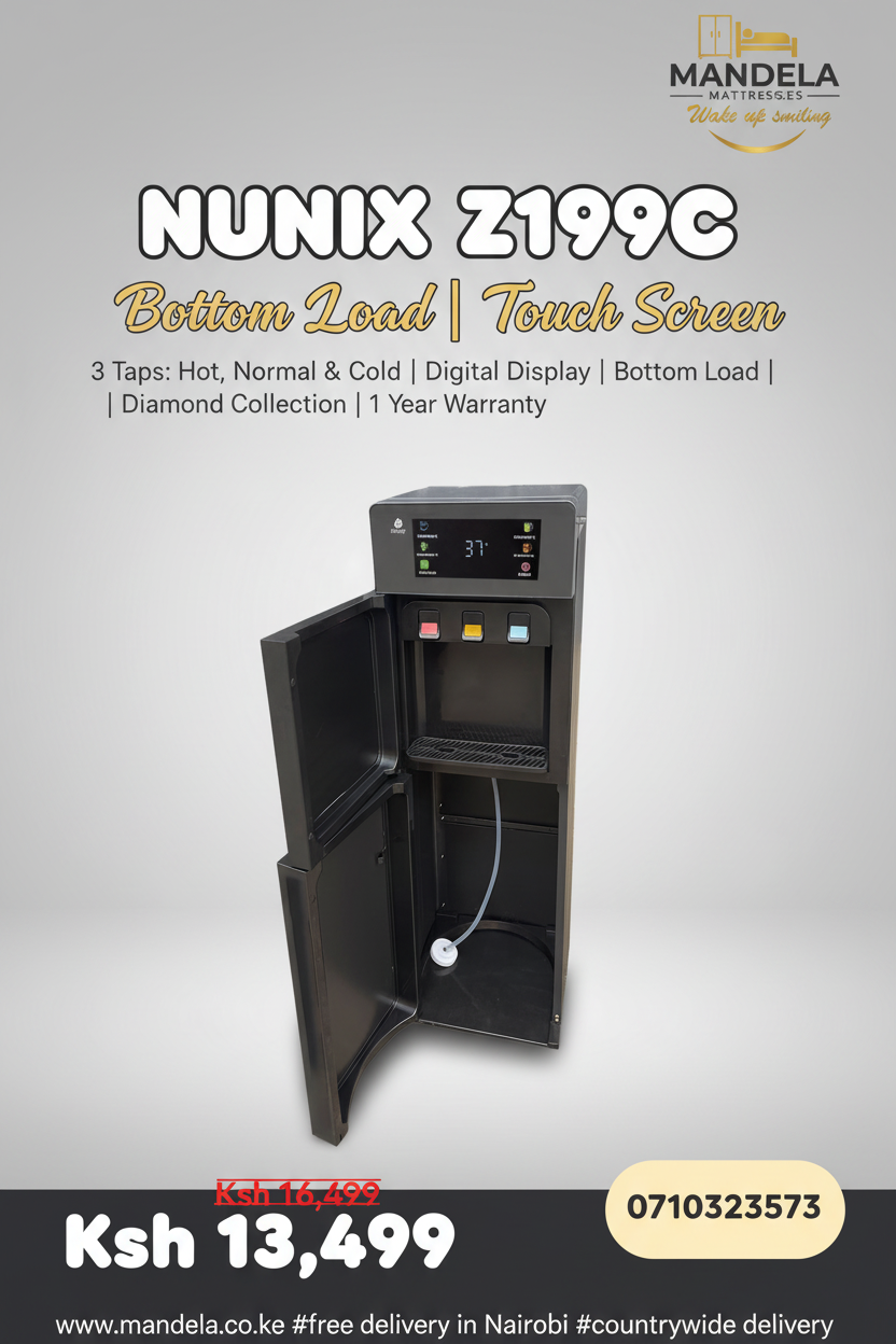 Nunix Z199C Bottom Load Hot, Normal & Cold Water Dispenser with Touch Screen