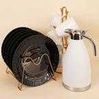 Breakfast Tea Set – 13 Pcs | 6 Plates • 6 Cups • 2L Flask