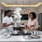 Tornado (TC) 14-Piece Silver Cookware Set
