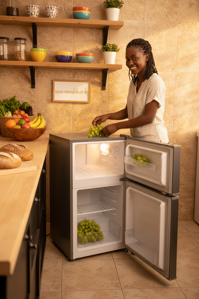 Roch RFR-115DT-1 85L Double Door Refrigerator – 5 Year Warranty