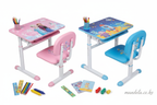 Executive Adjustable Kids Study Desk & Chair Set – B110-12