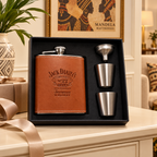 Jack Daniel’s Branded Whiskey Flask Gift Set – 200 ml