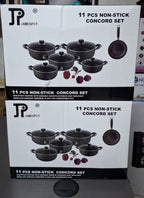 Jamespot 11-Piece Nonstick Concord Cookware Set