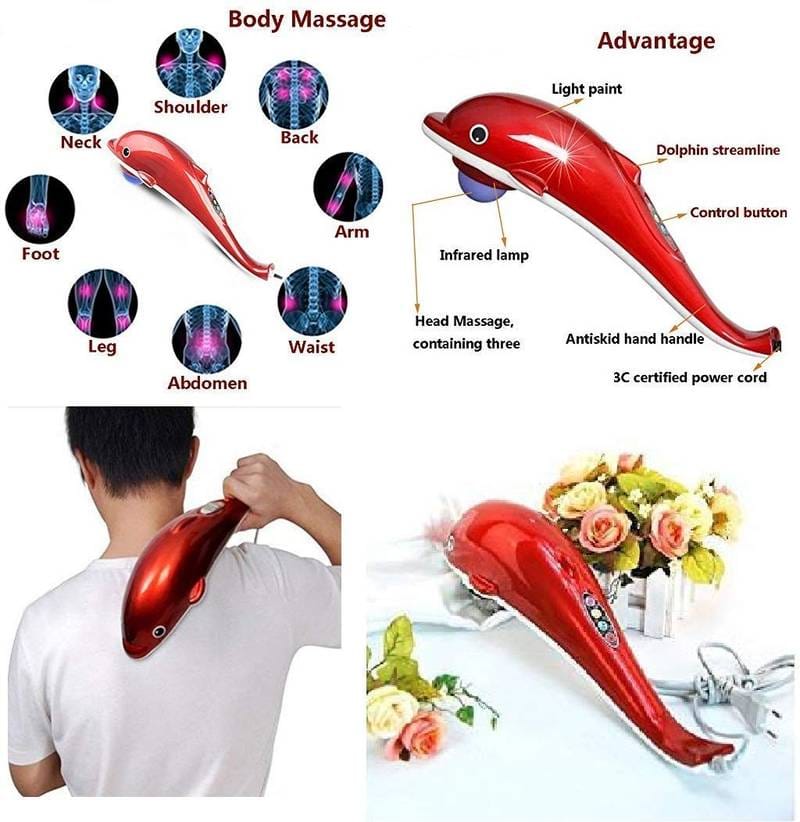 Dolphin Infrared Electric Handheld Massager