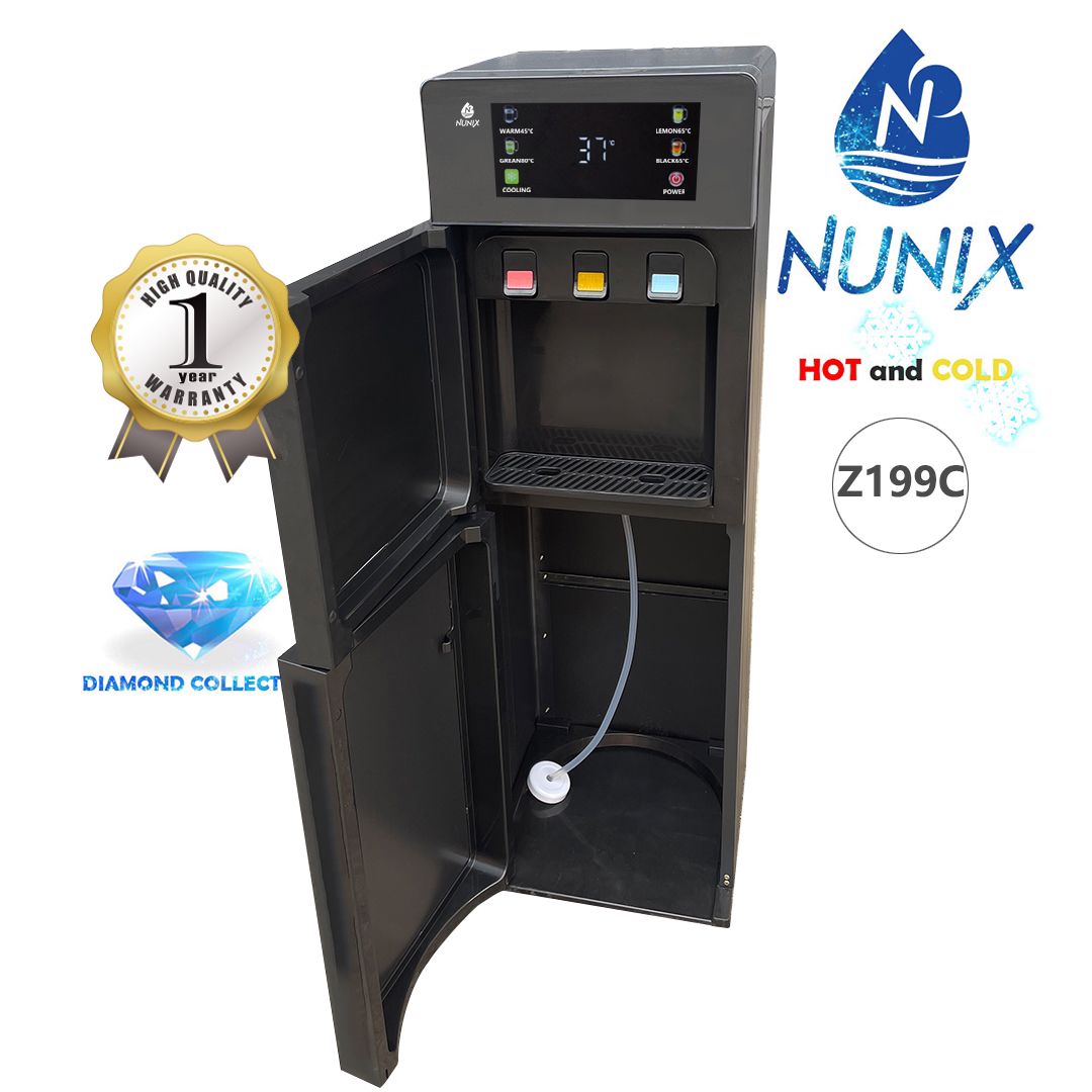 Nunix Z199C Bottom Load Hot, Normal & Cold Water Dispenser with Touch Screen