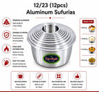 Signature 12-Piece Aluminium Sufuria Set