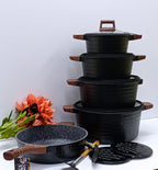 UCC Life 13-Piece Granite Cookware Set